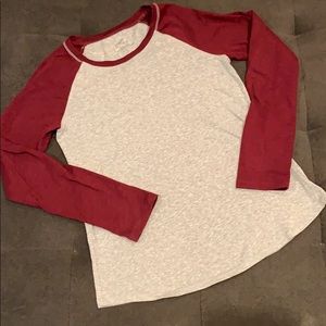 Justice jersey long sleeve shirt